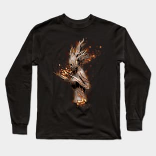 Spirit of the dead tree (gold) Long Sleeve T-Shirt